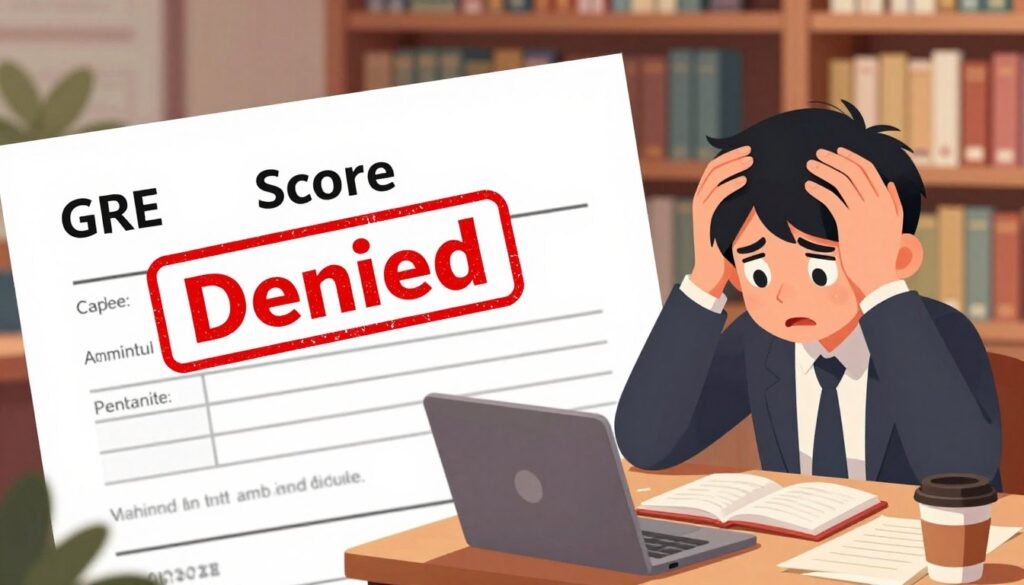 GRE成绩单被拒